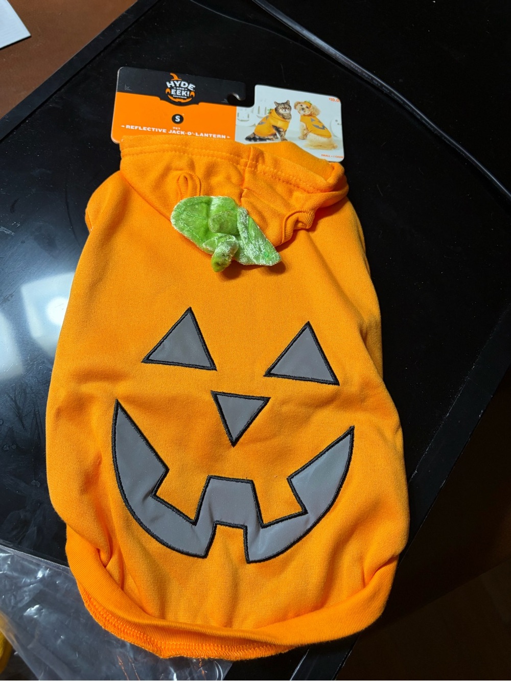 Halloween cat dog pet costume pumpkin jack-o’-lantern brand new